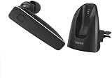 Hama MyVoice2100 Mono Bluetooth 5.0 Headset 80 Hours Battery Dual Device Ear view 13