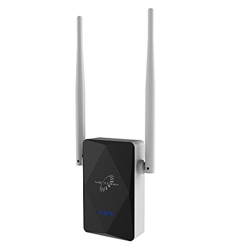 RaaawarHWWE Victony US402 300Mbps WiFi Range Extender with 360 degree Full WiFi Covering with High Gain Dual External Antennas High Gain Conventivity