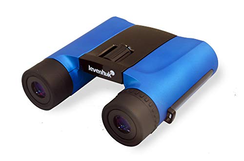 Levenhuk Rainbow 8x25 Blue Wave Binoculars for Traveling, Hiking, Bird Watching, Theater and Sport Events, Ideal for Kids and Adults (Ultra Lightweight - 9.88 oz)
