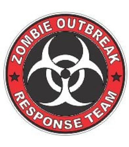 Ohio Zombie Hunting Permit Sticker - Die Cut Decal Outbreak Response Team