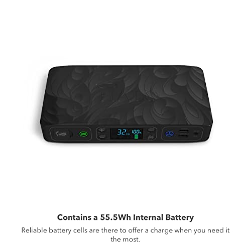 HALO Bolt Air+ with AC Inverter, Portable Vehicle Jump Starter, Air