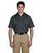 Dickies mens 5.25 oz. Short-Sleeve Work Shirt(1574)-CHARCOAL-3XL