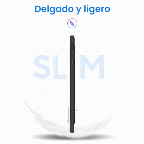 Fintie Funda para Lenovo Idea Tab de 11 pulgadas 2025 (TB-336ZU/TB-336FU) - Funda ultrafina con parte trasera translúcida con función de encendido y apagado automático