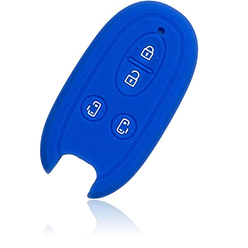 MALAKO スズキ 車用 スマートキーケース 青の商品画像