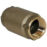 Merrill CVNL125 1-1/4" No-Lead Brass In-Line Check Valve 700 Series