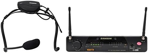 Samson Wireless Aerobics Headset Microphone For Workout, Yoga, Spin, Fitness