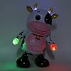 Glowing Electric Walking Cow Toy, Robot Cow Toy, Kids for Kids over 3 Years Old
