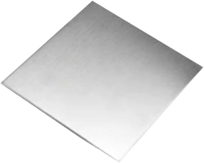 YTGZS Pure Zinc Sheet Metal Foil 3pcs 0.01mm x 100mm x 100mm Zn Plate
