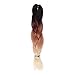 Silike Jumbo Braiding Hair Afro Braiding Hair Extensions 3 Tone Ombre Colour 24