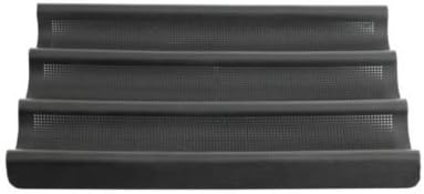 Lakeland Perfobake Perforated Silicone Baguette Baking Tray (Bakes 3 Baguettes) by perfobake