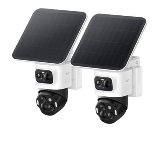 eufyCam S4 2er-Packung, Überwachungskamera Außen, Farbnachtsicht, 4K UHD