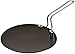 Hawkins Futura 26 cm Tava, Hard Anodised Tawa with Stainless Steel Handle, Extra Thick Tawa, Black (AT26X)