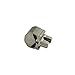 Long Teeth Punisher Skull Shape Titanium Knife Lanyard Bead EDC Zipper Pull 550 Paracord Necklace Bead Pendant