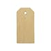 Wooden Gift Tags 3-1/4 inch Tall, 1-5/8 inch Width, 1/8 inch Thick. Bag of 100