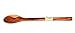 Holy Land Market Handcrafted olive wood Salt spoon or scoop/shovel - Large size (length 7 Inches) - Asfour Outlet Trademark