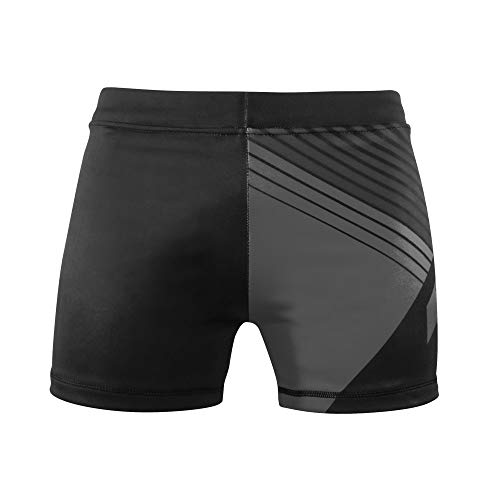 Bad Boy Hyperflow Polyester Competition MMA Mixed Martial Arts Vale Tudo Shorts (Gray - Medium)