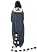 WOTOGOLD Animal Cosplay Costume Lemur Unisex Adult Pajamas, Grey 2, Medium