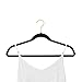 Closet Complete 71740 Velvet Suit Hangers, 50, Black