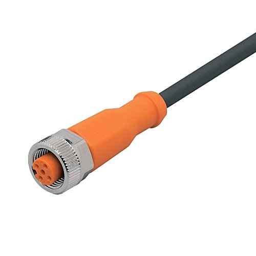 IFM Efector EVC002 Socket for Sensors with M12 Connector, Female Cord Set, 5-Pin