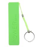 Power Bank Key Chain Smart Phone External Battery (Green)