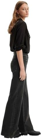 Jeans da Donna Ribcage Bells, On The Town No Crack, 31W x 30L