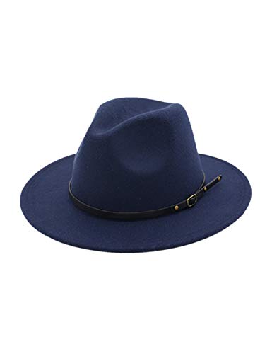 [- BESBOMIG Women Lady Soft Elegant Warm Jazz Cap Winter Hat - for Women Crushable 55-58 Adjustable