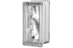 Quality Glass Block 4 x 8 x 4 Nubio Glass Block