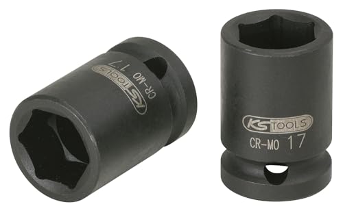 KS Tools 515.1028 1/2-inch 28mm Hex Impact Socket Short