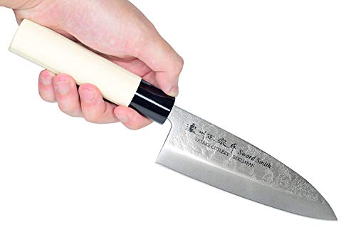 5 MASAMUNE+Japanese+Nashiji+Stainless+Sashimi