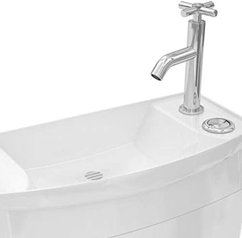 Wirquin 50720090 Iseo Cistern with Low Hand Basin, White, Medium - Image 3