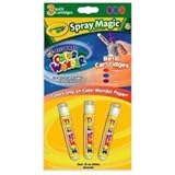 Crayola Color Wonder Sprayer Refills- Tangerine Orange, Blue, and Fuschsia