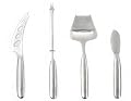Cheese Knife set - Cheese Slicer, Cheese Cutter, Cheese Wire Cutter & Spreader Knife - Gift box -by Ellito