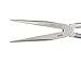 TEKTON 11 Inch Long Reach Long Nose Pliers | 34401