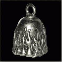 FLAME Gremlin Bell Guardian Biker Harley Motorcycle Good Luck Charm