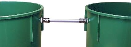 Garantia Regentonnen Verbindungsset mit Bohrer, 19 mm, (3/4'), Schlauch: 25 cm - Regentonnenverbindung - 504018