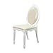 ACME 01689 Flora Chair, White Finish
