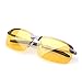 HD Night Vision Glasses Driving Aviator Sunglasses New UV400 Eyewear best for Men Women Driving Protection