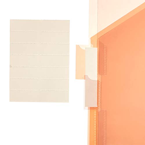 AmazonBasics Two Pocket Plastic Dividers, 8 Tab Set, Multicolor, Pack of 3 Sets - Thumbnail 3