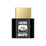 BKFK HDMI Dummy Plug 4K HDR,Virtual Monitor EDID
