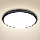 bedee 24W Ceiling Lights LED Flush Mount, IP44 Waterproof Ceiling Light Fixture,