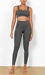 ODODOS Vintage 7/8 Length Seamless Leggings for