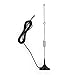 Suction Magnet Antenna (N Male Connector) Wideband 698~2700MHz Removable Indoor Antenna with 5ft RG174 Cable Universal for Cellphone Signal Booster/Cellular Repeater