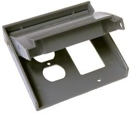 BLL5033-0 2G RECEPT/GFI COMB COVER