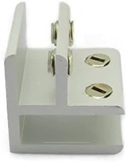 Glass Clamp 38x38 90 Degrees on Both Sides Silver Corner Glass Thickness: 7 – 10.5 mm