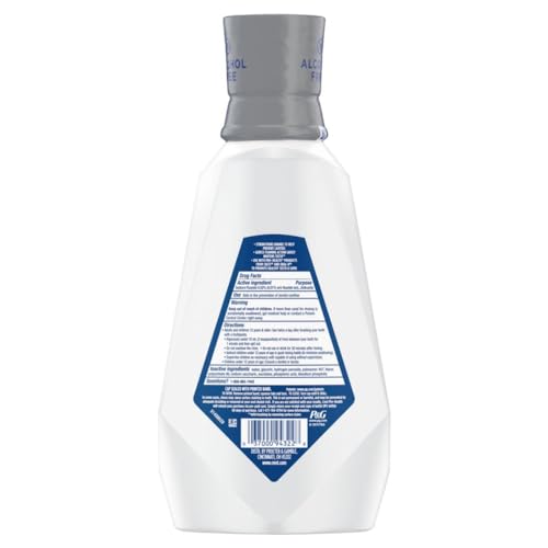 CREST PRO-HEALTH ADVANCED MOUTHWASH, ALCOHOL FREE, EXTRA WHITENING, ENERGIZING MINT FLAVOR, 946 ML (32 FL OZ)
