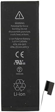 POPPAS Battery Charger Internal Lithium Replacement For Apple iPhone 5s 1560mAh