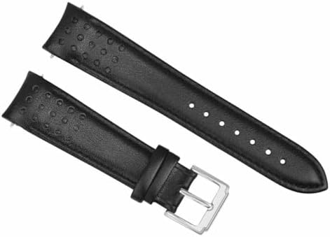 Ewatchparts 21mm Curved End Leather Watch Band Strap Compatible