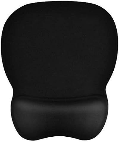 EooCoo Mouse Mat with Gel Wrist Support Ergonomic Non-Slip PU Base
