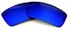 Polarized Ikon Replacement Lenses for Oakley Gascan Sunglasses - Deep Blue Mirror