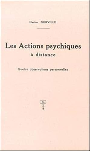 Download Les actions psychiques à distance PDF